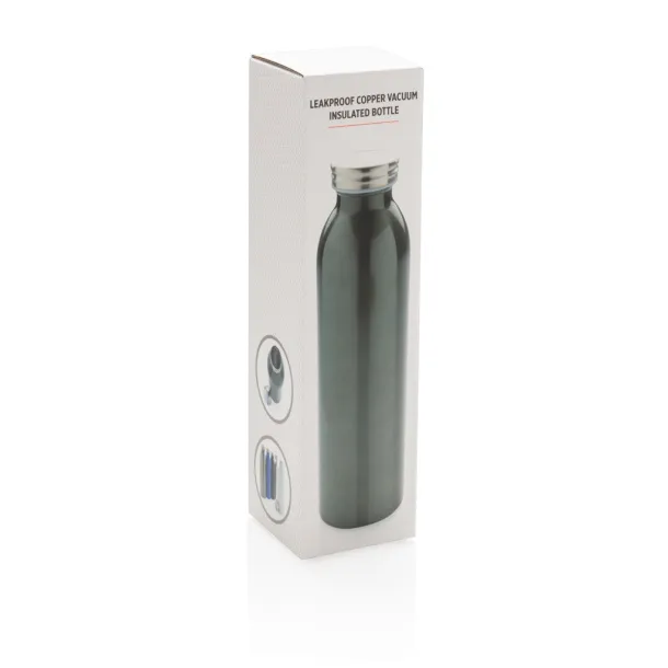  Leakproof copper vacuum insulated bottle - XD Collection Grey 