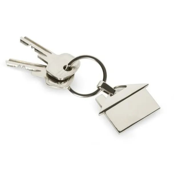  Keyring "house" silver