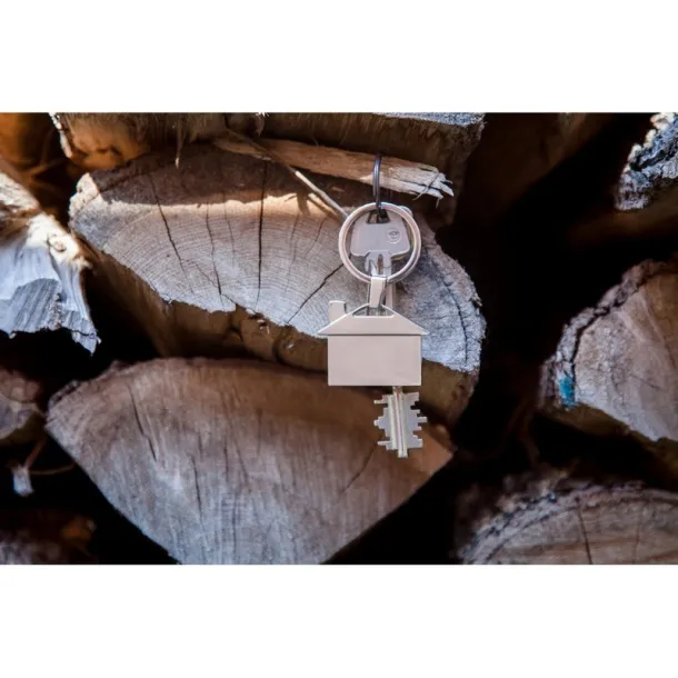  Keyring "house" Srebrna