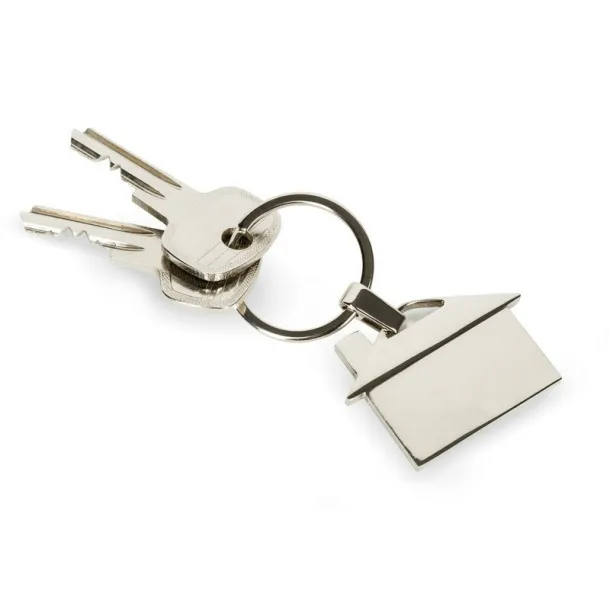  Keyring "house" silver