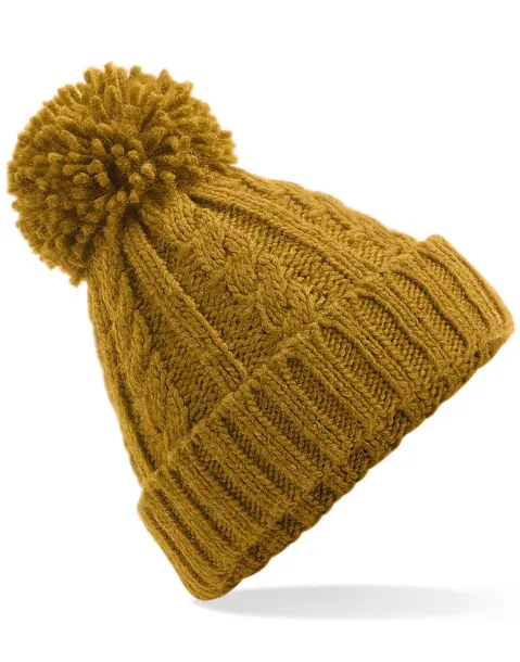  Cable Knit Melange Beanie - Beechfield