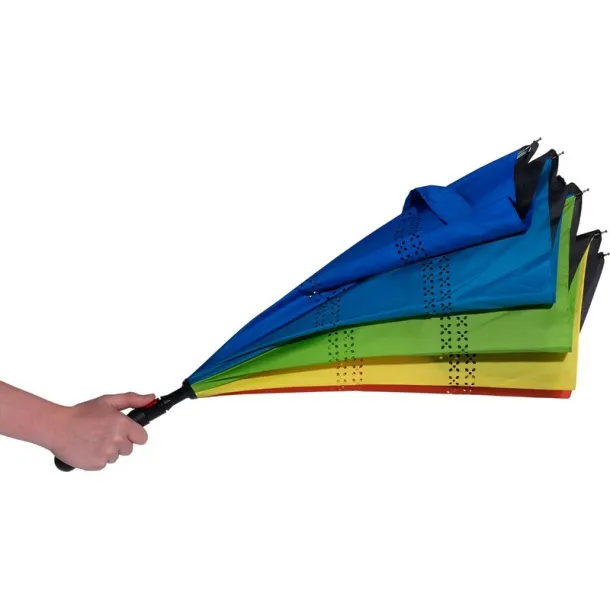  Reversible automatic umbrella multicolour