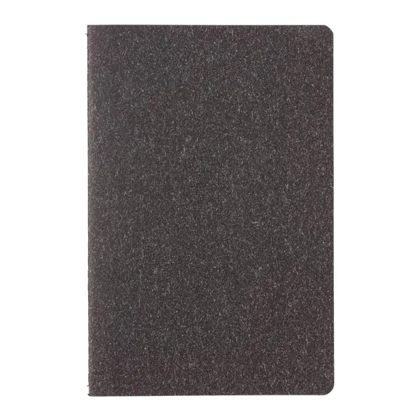  A5 standard softcover slim notebook Black