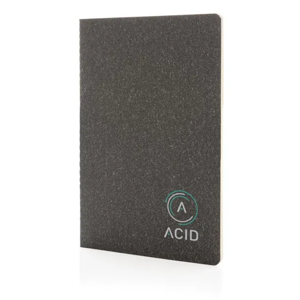  A5 standard softcover slim notebook Black