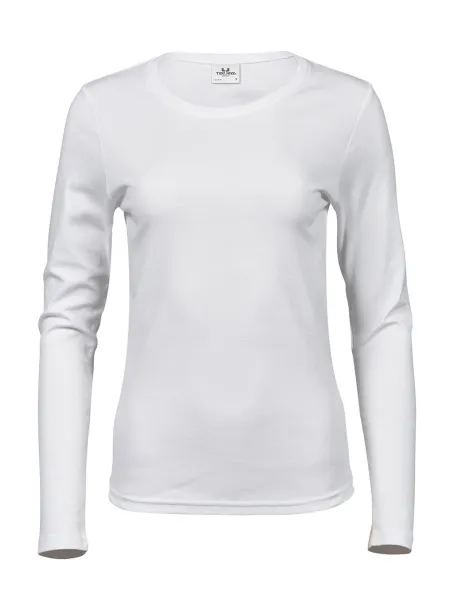  Ženska interlock majica, 220 g/m² - Tee Jays Bijela