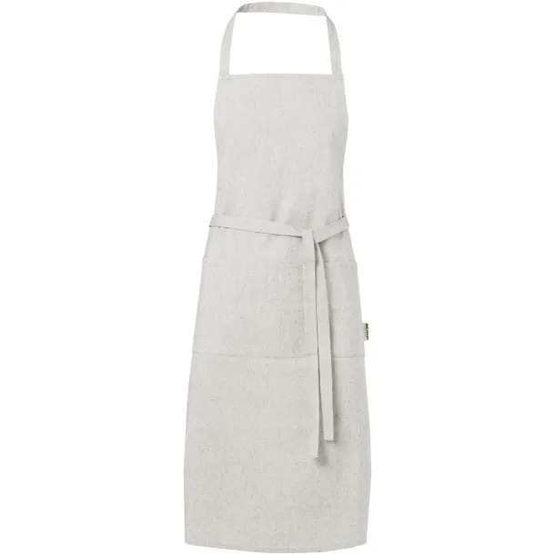 Pheebs 200 g/m² recycled cotton apron Heather grey