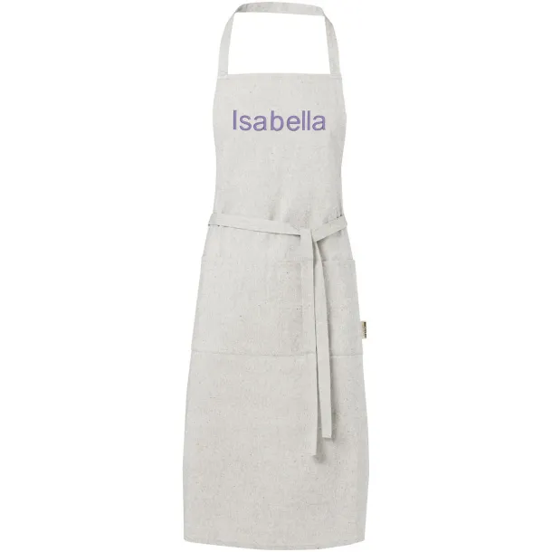 Pheebs 200 g/m² recycled cotton apron - Unbranded Heather grey