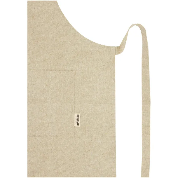 Pheebs 200 g/m² recycled cotton apron Natural