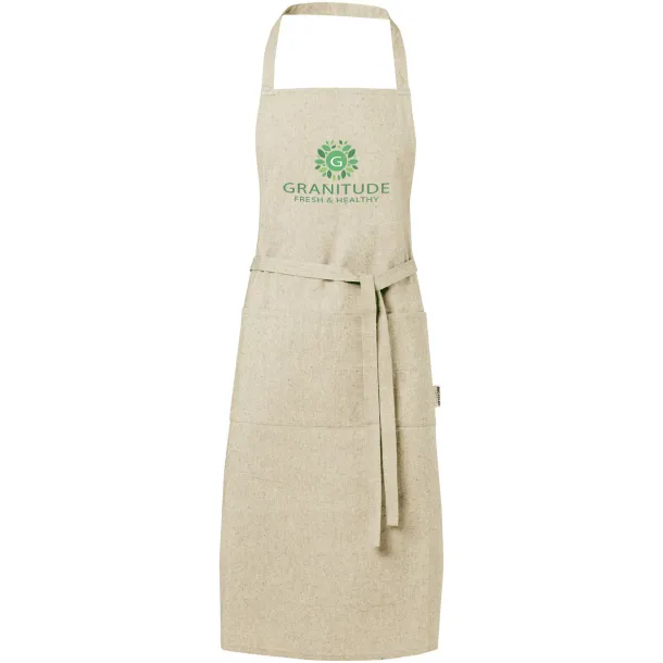 Pheebs 200 g/m² recycled cotton apron Natural