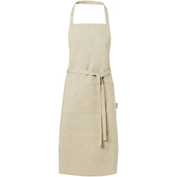 Pheebs 200 g/m² recycled cotton apron Natural