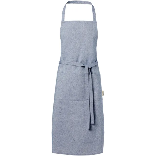 Pheebs 200 g/m² recycled cotton apron Heather blue