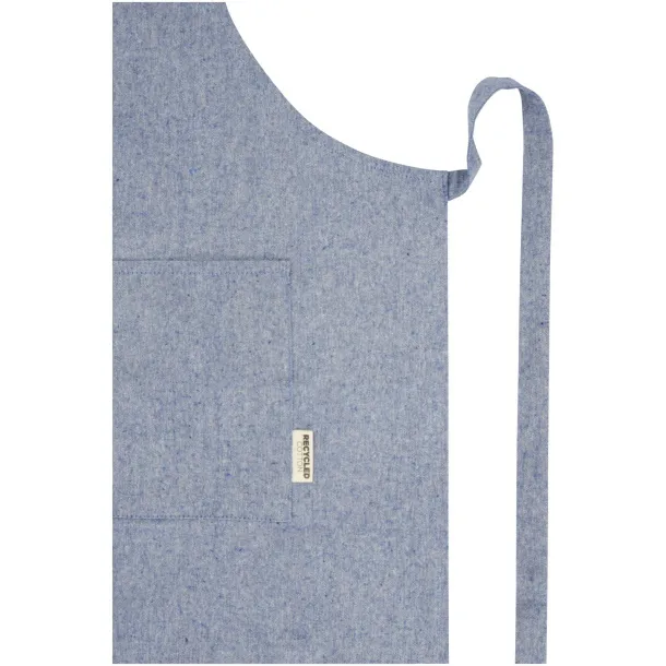 Pheebs 200 g/m² recycled cotton apron Heather blue