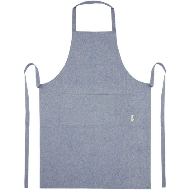 Pheebs 200 g/m² recycled cotton apron Heather blue