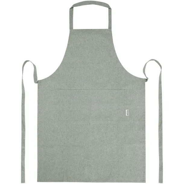 Pheebs 200 g/m² recycled cotton apron - Unbranded Heather green