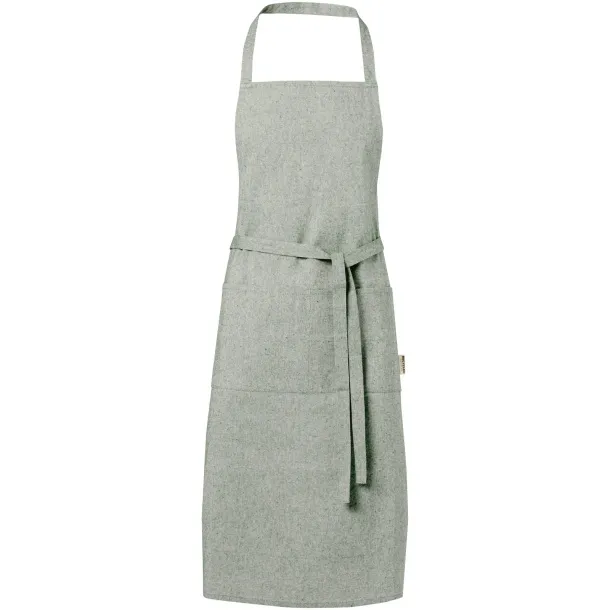 Pheebs 200 g/m² recycled cotton apron - Unbranded Heather green