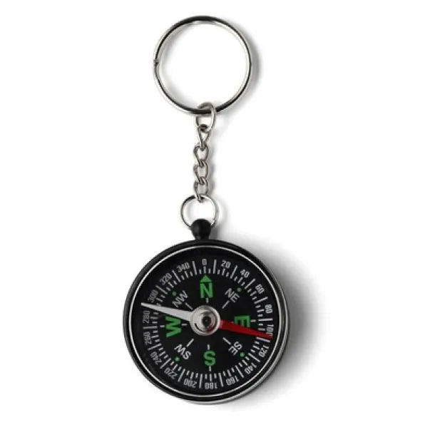  Keyring with compass black