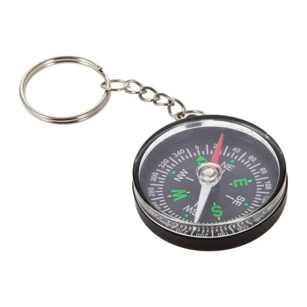  Keyring with compass black