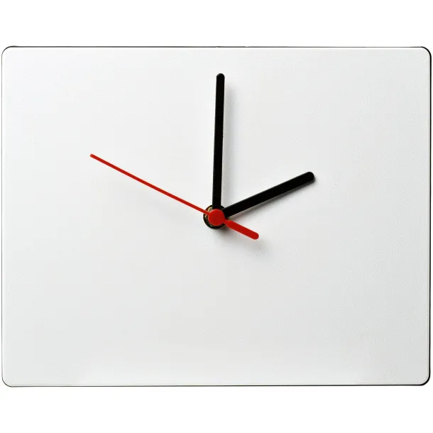 Brite-Clock® rectangular wall clock - Brite-Clock® Crna