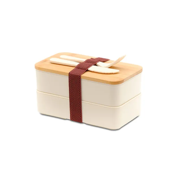 MACHICO double lunch box Beige