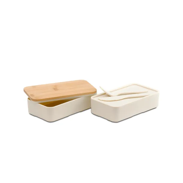 MACHICO double lunch box Beige