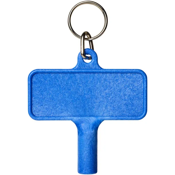 Largo plastic radiator key with keychain Blue