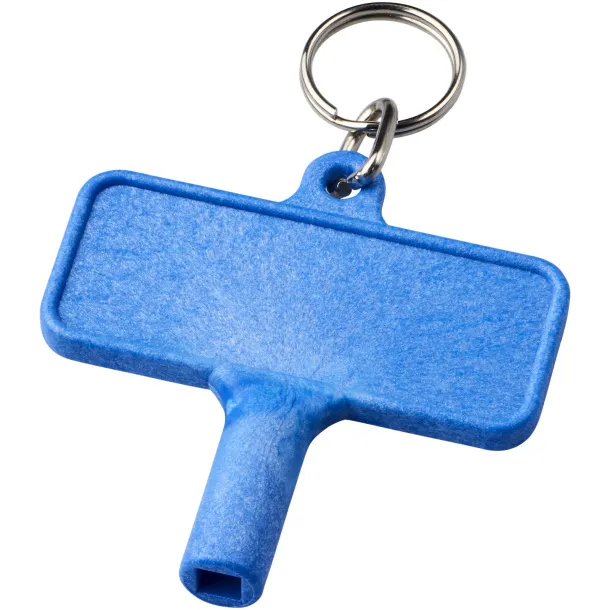 Largo plastic radiator key with keychain - Unbranded Blue