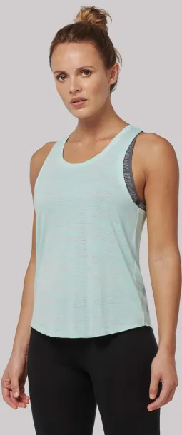  LADIES' SPORTS TANK TOP - Proact White