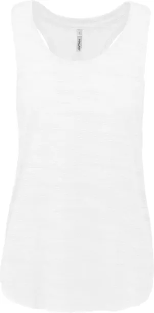  LADIES' SPORTS TANK TOP - Proact White