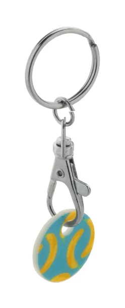 ColoShop trolley coin keyring White