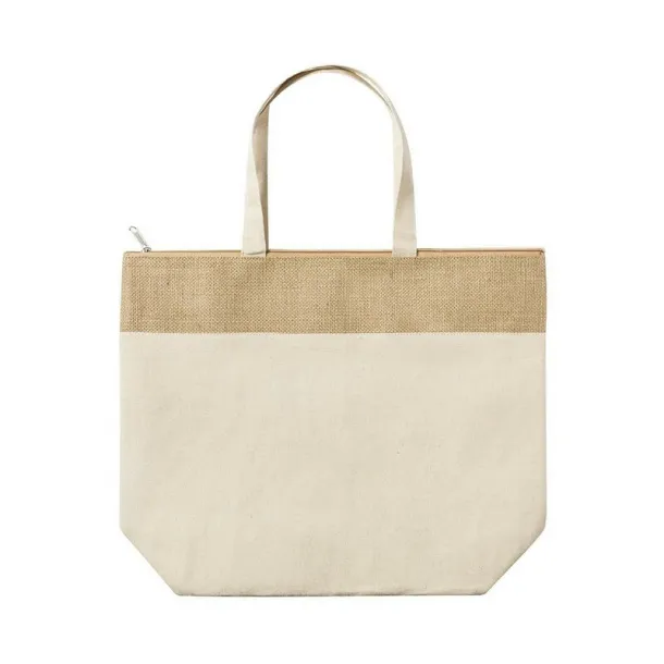  Cotton cooler bag beige