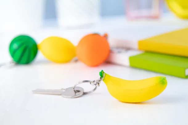 Fruty antistress keyring Yellow