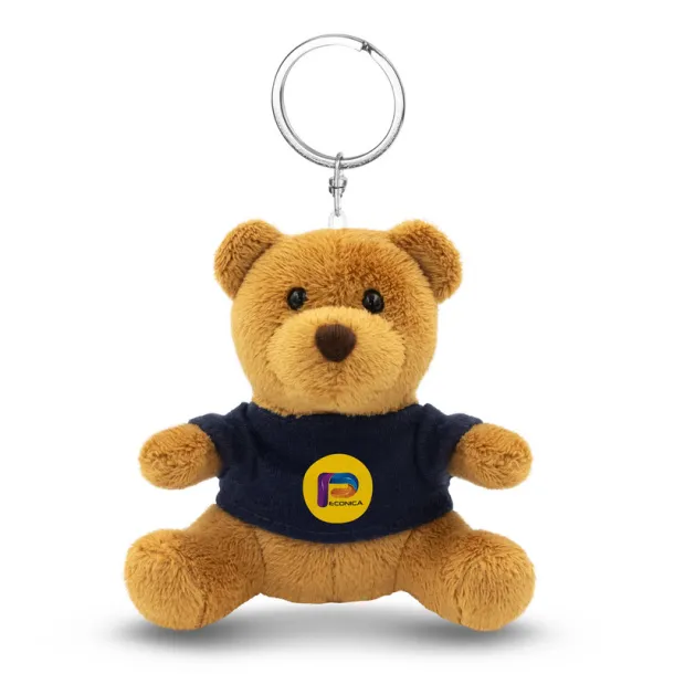 Fedon Plush teddy bear, keyring light brown