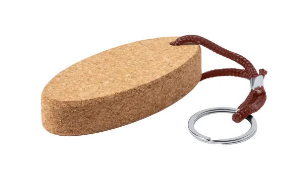 Cruffid cork keyring Natural