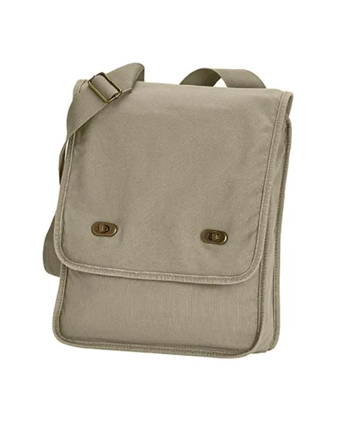  CANVAS FIELD BAG - Comfort Colors Beige