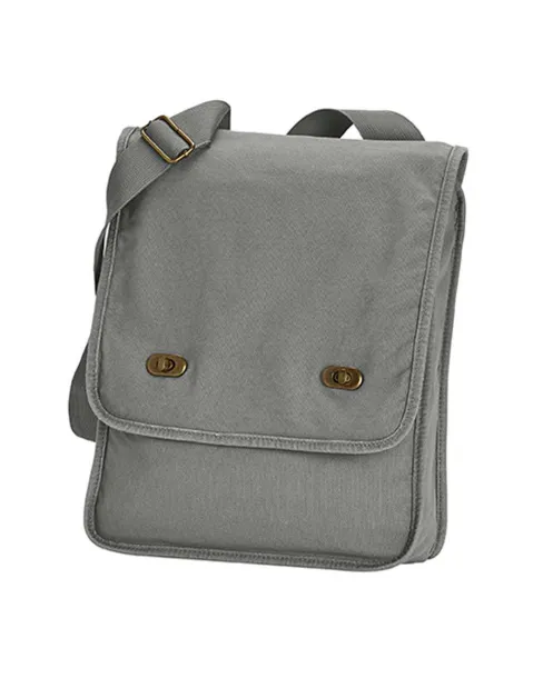  CANVAS FIELD BAG - Comfort Colors Grey