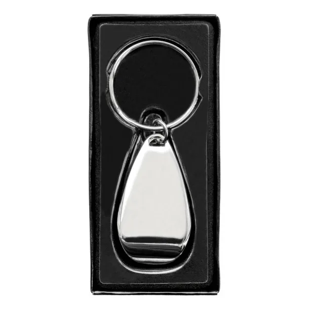  Keyring, bottle opener silver