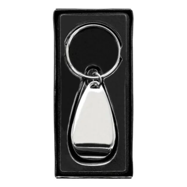  Keyring, bottle opener silver