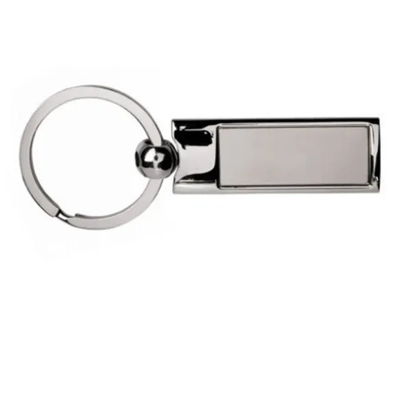 LEGEND metal key ring Silver