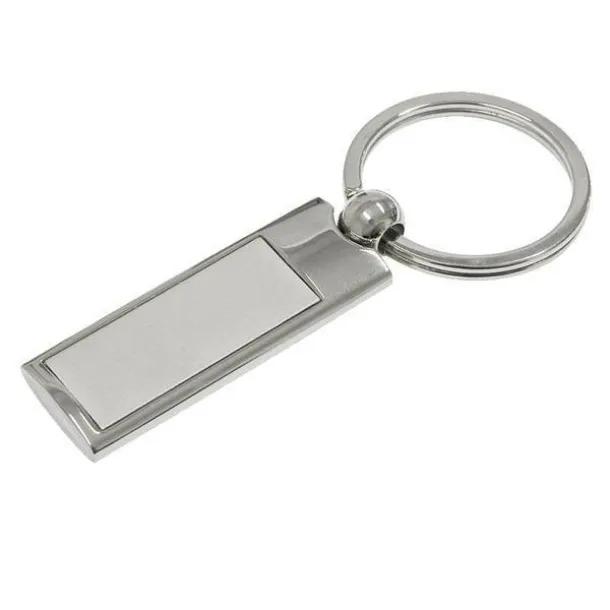 LEGEND metal key ring Silver