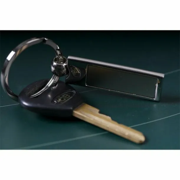 LEGEND metal key ring Silver