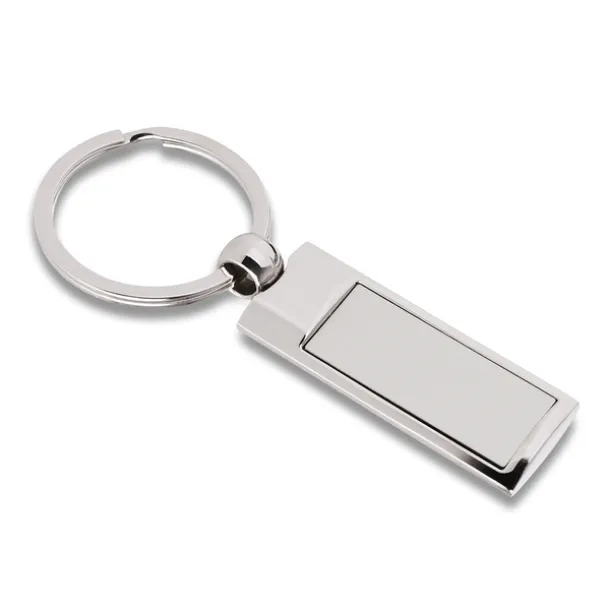 LEGEND metal key ring Silver