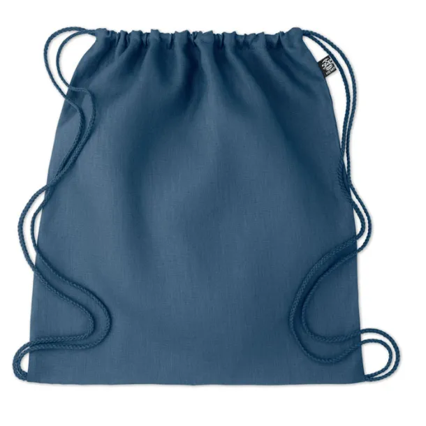 NAIMA BAG Hemp drawstring bag 200 gr/m² Blue