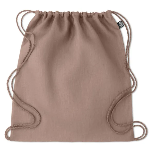 NAIMA BAG Hemp drawstring bag 200 gr/m² Brown