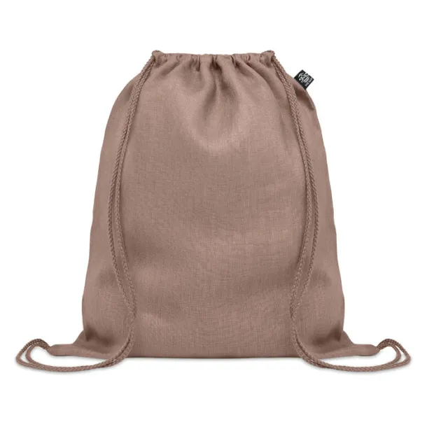 NAIMA BAG Hemp drawstring bag 200 gr/m² Brown