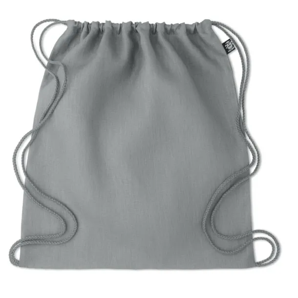 NAIMA BAG Hemp drawstring bag 200 gr/m² Grey