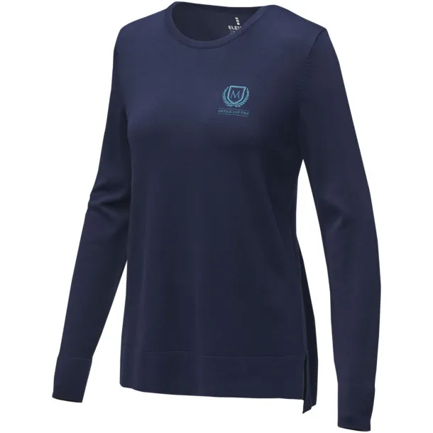 Merrit women's crewneck pullover - Elevate Life Navy Blue