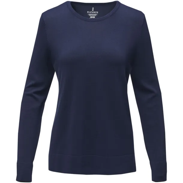 Merrit women's crewneck pullover - Elevate Life Navy Blue