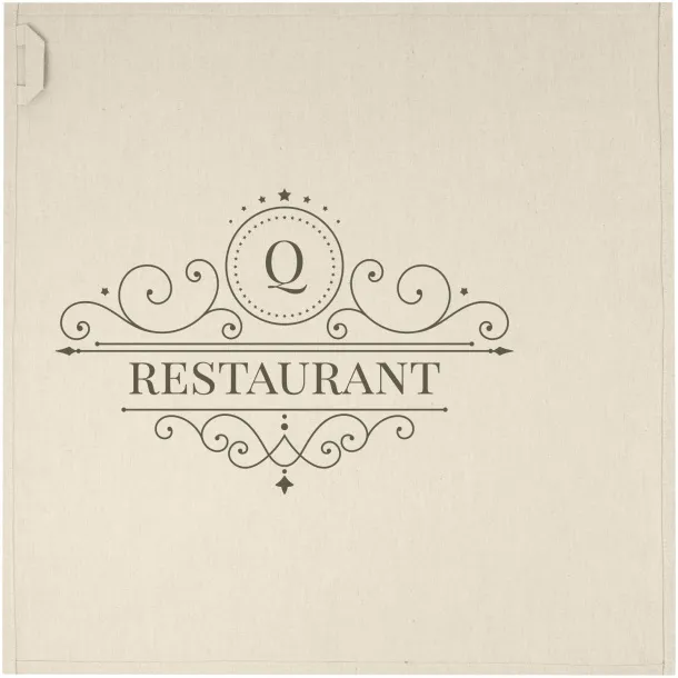 Pheebs 200 g/m² recycled cotton kitchen towel Heather grey