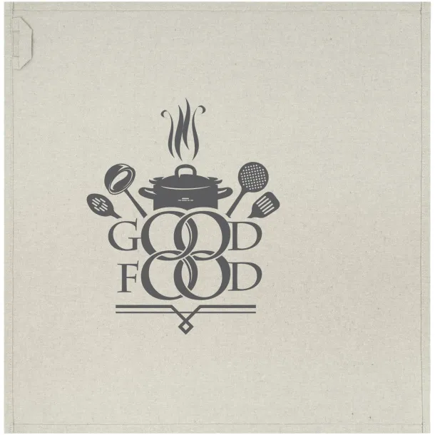 Pheebs 200 g/m² recycled cotton kitchen towel Heather natural