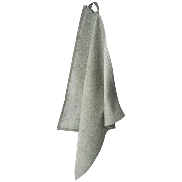 Pheebs 200 g/m² recycled cotton kitchen towel Heather green